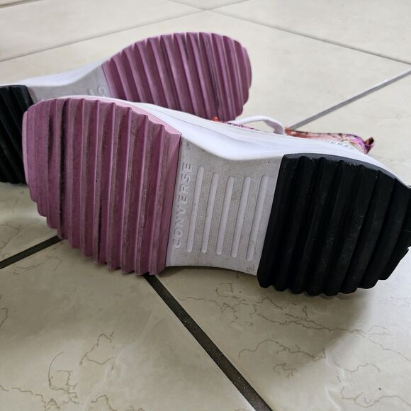 CONVERSE Run Star Hike Tropical Florals Jungle Shoes Boots 5M/6.5W A00551C - Picture 6 of 16